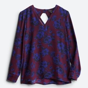Stitch Fix 41 Hawthorne Bina Lattice Blouse
